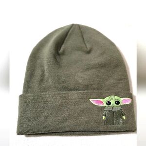 Disney Parks Disneyland Star Wars Mandolorian Grogu The Child Beanie